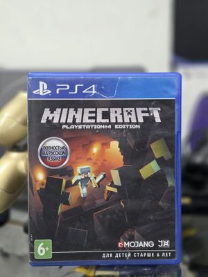 Продается диск для PS4 ,и ps5 minecraft