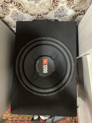Продам самбуфер jbl 1200 w