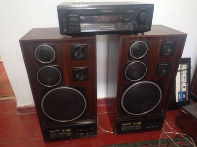 Калонки Ас 90, ресивер SONY