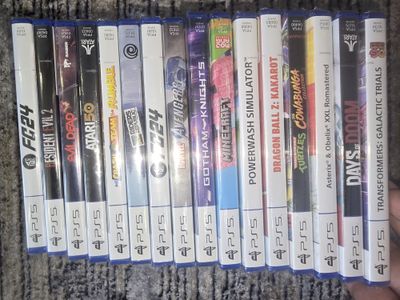 Новые запечатанны едиски для ps5
