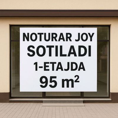 Noturar joy  Sotiladi 95 m² + podvol