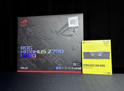 Top-Комплект Corsair Vengeance RGB 48GB 7000MHz+ ROG Maximus Z790 Hero