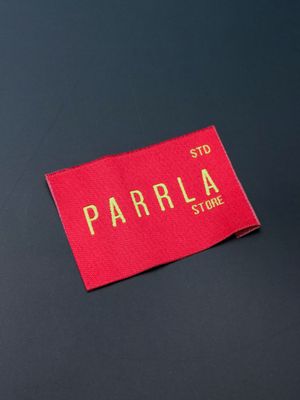 Жаккардовые этикетки под ваш бренд