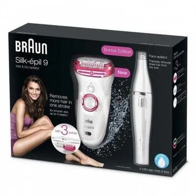 Эпилятор Braun Series 9 SE9538 для здоровья и красоты кожи, новый.