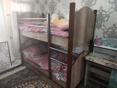 2 этажлик болалар каравати жуда хам бакуват