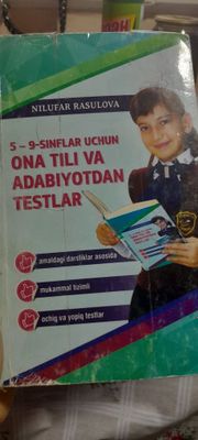 Ona tilidan 5-9 sinf test kitobi