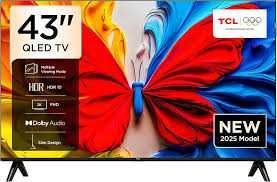 телевизор TCL 43S5K, Qled VA екран, dolby audio, +прощивка, +доставка