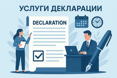 Услуги по оформлению ДЕКЛАРАЦИИ – надёжно и быстро!