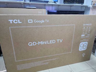 Телевизор TCL 98 QD-Mini Led 4K UHD Новый модели в наличии