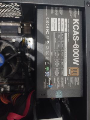 Aerocool KCAS 600w 80+ bronze