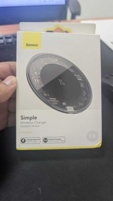 Baseus Simple Magnetic Wireless Charger 15w беспроводная зарядка