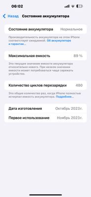 I phone 15 Pro Max 256 GB holati IDEAL 89%