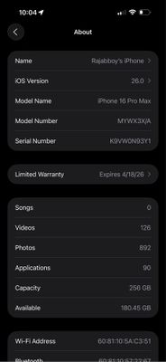 Iphone 16 pro max