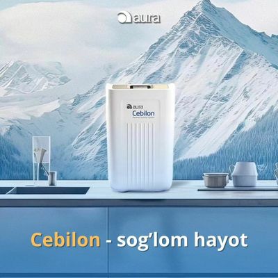 Aura Cebilon pro suv filtr Tozalash tizimi 6 bosqich 3 yil garantiya