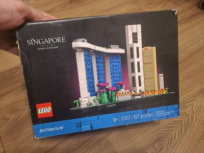 Lego architecture лего Сингапур