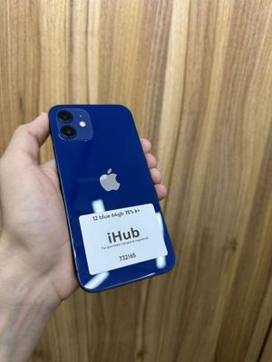 iphone 12 blue 64gb 75%