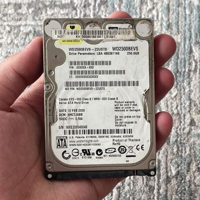 Hard disk 250gb arzonga bervoraman Toshiba