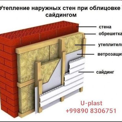 Сайдинг U-plast.uz