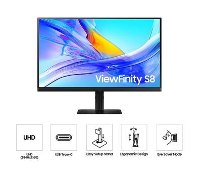 Монитор SAMSUNG S27D804UAC 27'' IPS 60 Гц 4K Есть Рассрочка!!