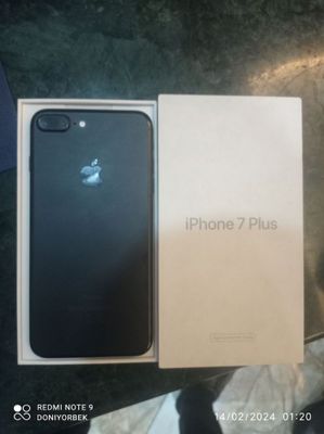 Iphone 7+ garantiya beriladi Karopka dakument bor aybi nuqsoni yoq