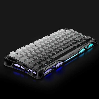 gaming keyboard GravaStar Mercury K1 Gradient White black gry Premium