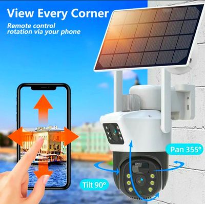Wifi kamera smart quyosh kamera 360°