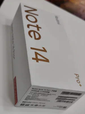 Redmi note 14 pro+ xotira 16/512