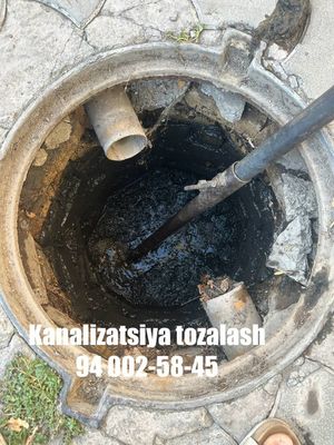 Kanalizatsiya tozalash xizmati 24/7 канализация