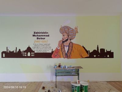 Деворга расм чизиш хизмати