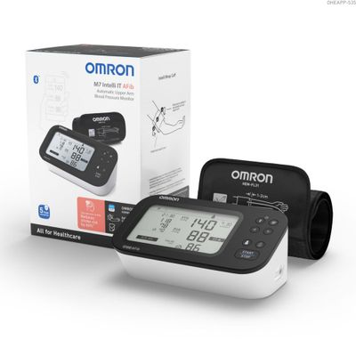 Тонометр Omron M7 intelli IT Afb гарантия 1 год