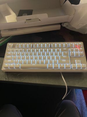 White mechanic original keyboard