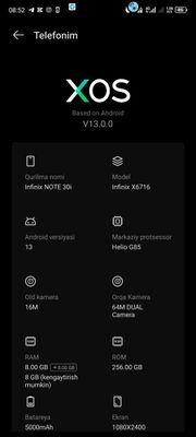 Infinix note 30 16/256