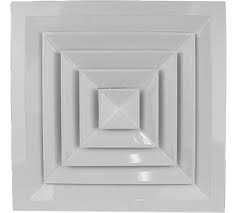 Квадратный потолочный диффузор от ATMOSFER VENT