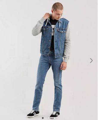 Джинсы Levis 510 и 511 размер М . На высокого