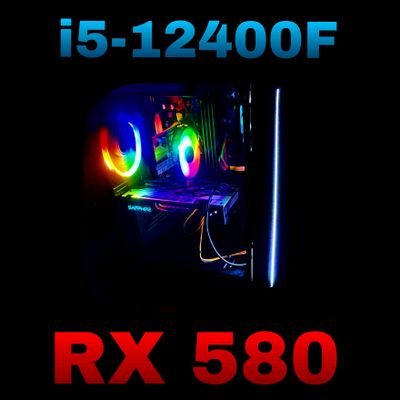 Kompyuter Yeğib beramiz! i5-12400F RX 580 8GB