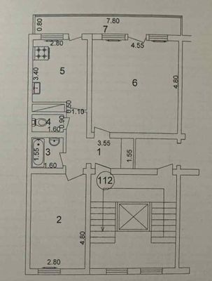 Юнусабад 14 квартал 2/8/9 (65²) продаётся квартира