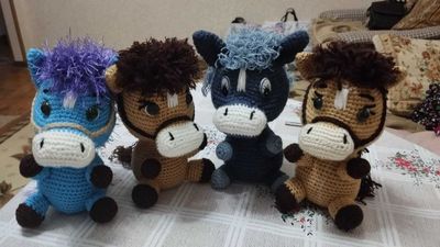 Вязаные игрушки своими руками