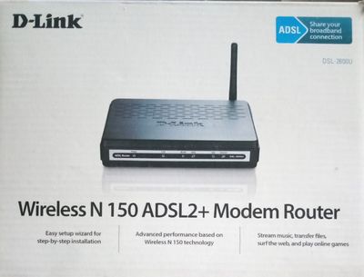 Модеm- Router D-Link DSL-2600