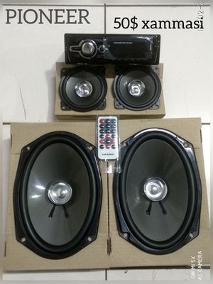 Pioneer mafon 10sm kalonka orqaga qovun kalonka kamplekt