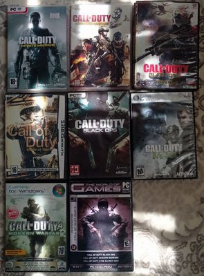 Call of Duty hammasi 65.000 sum,+bonus Call of Duty black ops 3