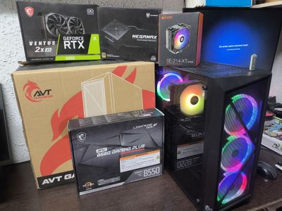 MSI MPG B550+Ryzen 5 5600X+32Gb+MSI RTX3050 8Gb