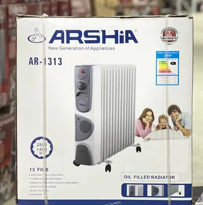 ARSHiA Obagrevatel. Обагреватель масляный печка