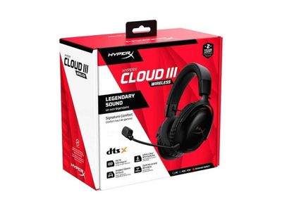 Наушники HyperX Cloud III Wireless Black