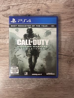 Игра call of duty modern warfare remastered для playstation 4