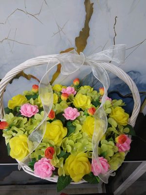 Розы из мыла