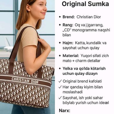Orginal sumka christian dior