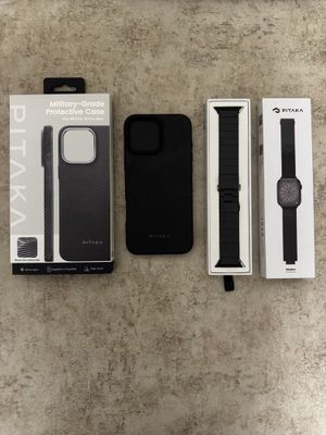 Pitaka ремошок и чехол на iphone 16 pro max