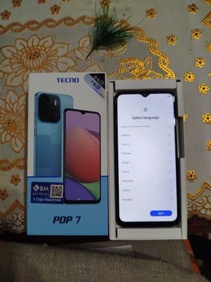 TECNO POP 7 смартфон