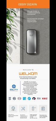 "WELKOM" smart qulflari.