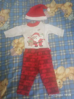 Детский теплый костюм.